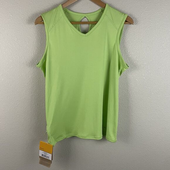 GoLite Womens L Green Vista Ridge Sleeveless Run Top UPF - Picture 1 of 6